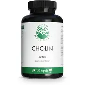 Heilpflanzenwohl GmbH GREEN NATURALS Cholin 600 mg hochdosiert vegan 120 St