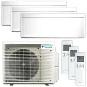 Daikin Multisplit Klimaanlage Set | Stylish C-Serie | Weiß | 3x 2,5 kW