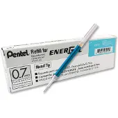 Pentel 12 LR7 Gelschreiberminen hellblau
