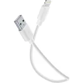 Cellularline CL data-ladekabel, light 1m - Til iPhone : 5,6,7 samt Ipad : Air, Air 2 og iPad mini
