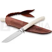 Lionsteel Ago - White micarta Messer