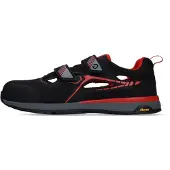 Bata Industrials Sicherheitshalbschuh Radiance Flow S1P ESD Gr. 47 schwarz/rot