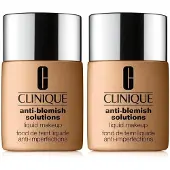 Clinique Acne Solutions Liquid Makeup 70 Vanilla x2 2x30 ml Make up