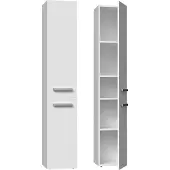 Top E Shop Badezimmerschrank Regal Nel Ii Weiss Matt