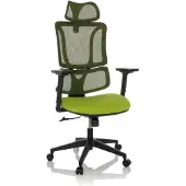 MyBuero Home Office Bürostuhl ERGOMY Schreibtischstuhl mit Armlehnen (höhenverstellbar) Stoff / Netzstoff Drehstuhl