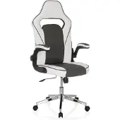 MyBuero Gamingstuhl GAME SPORT PRO Kunstleder Höhenverstellbarer Computerstuhl, Bürostuhl mit abklappbaren Armlehnen