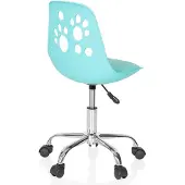 Hjh OFFICE FANCY I - Kinderdrehstuhl Türkis