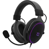 Aqirys Kabelgebundenes Gaming-Over-Ear-Headset 7.1 Surround Schwarz 2 m