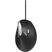 Rapoo EV200, rechts, Optisch, USB Typ-A, 1600 DPI, Schwarz, Silber