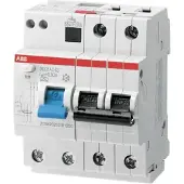 ABB DS202A-C63/0.03 FI/LS-Kombination 6kA, 2P, Typ A, C 63A, 30mA 2CSR252101R1634