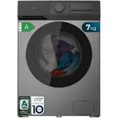 Cecotec Bolero DressCode 7450 Inverter Steel, Frontlader, 7 kg, C, 76 dB, 1200 RPM, A