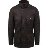 Barbour Corbridge Wachsjacke Rustic Braun