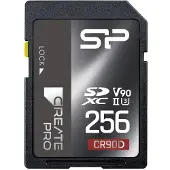 Silicon Power SD-Card 128GB UHS-2 U3 CreatePro CR90D CL.10