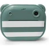 Zazu Fun Instant Kinderkamera, 48 Mpx, Zoom, 2 Zoll Display, elektronischer Sucher, USB-C, Grün