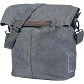Basil BA17780, Fahrrad-Einkaufstasche, Grau, Einfarbig, 16 l, 300 mm, 180 mm