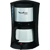 Moulinex Subito, Filterkaffeemaschine, 0,9 l, Gemahlener Kaffee, 800 W, Edelstahl