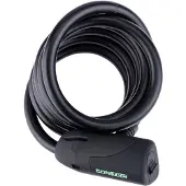 Contec Spiralkabelschloss Sloc CT Spiralkabelschloss Sloc 10 mm x 150 cm, schwarz