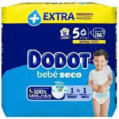 Dodot Windeln T5 Extra 56 Einheiten