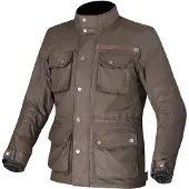 LS2 Liberty wasserdichte Motorrad-Textiljacke, braun, XL