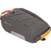 Racktime Yoshi 2.0, Hinten, Fahrrad-Topcase, Grau, Orange, 5,5 l, 10 kg, 300 mm
