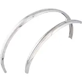 Buchel Schutzblechgarnitur-03411543 Schutzblechgarnitur Silber 28" x 1.25, 46 mm