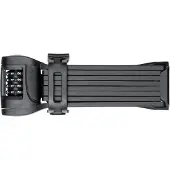 Axa Lite Code Faltschloss Schwarz 1000 mm Schwarz 1000 mm