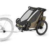 Thule Chariot Cross 1 Fahrradanhänger, Khaki G3