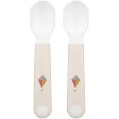 Mepal Set Lernlöffel Mio 2-teilig - Sunshine & Rainbow