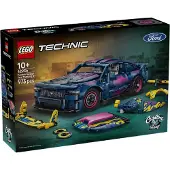LEGO Technic Ford Mustang GT Auto aus der Tuning-Werkstatt - anpassbares Spielzeugauto - Flitzer mit Lenkung und 8-Zylinder-Kolbenmotor - Geschenkidee für Kinder ab 10 Jahren - 42236
