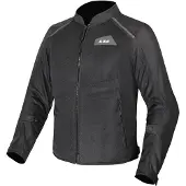 LS2 Helmets LS2 Breeze Motorrad-Textiljacke, schwarz, M