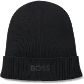 BOSS Mütze aus Baumwoll-Mix mit gummiertem Logo Grösse ONESI