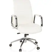 Hjh OFFICE ASPERA 10 - Profi Chefsessel Cremeweiß