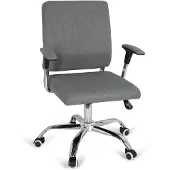 Hjh OFFICE CHARLES I - Home Office Chefsessel Dunkelgrau