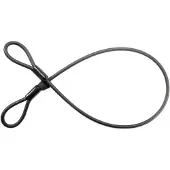 Contec Schlaufenkab. Powerloc 10 mm X 120 cm, Schwarz