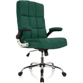 MyBuero Home Office Chefsessel RELAX WD 100 Stoff Höhenverstellbarer Computerstuhl, Bürostuhl mit abklappbaren Armlehnen