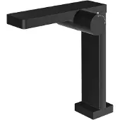 NEXTREND - GmbH Waschtischarmatur Badarmatur NT3220B - Messing - Hoher Auslauf - Schwarz