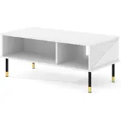 BIM Sp. z o.o. Couchtisch Aglaé , Weiß, 110cm