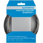 Shimano Schaltzug- und Hüllen-Set aus rostfreiem Stahl, Endstücke 4er Set, wasserdichtes Endstück SIS-SP40, wasserdichtes Endstück für den Hinterrad-Schaltzug, Kabel-Endstücke 2er Set SIS-OT-SP41