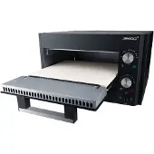 Steba Power Pizzabäcker mit stufenloser elektronischer Temperaturregelung, Inkl. Pizzastein, Sehr hohe Heizleistung, Cool-Touch Gehäuse mit Aktivkühlung