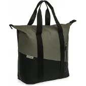 New Looxs Fietsshopper Kota, 24 Liter, 45 x 18 x 36 cm, schwarz/grün