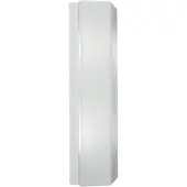 Zafferano Wandleuchte, satiniertes Triplex-Opalglas und Metall, 100x370x80 mm, 2X E27 mit 28 Watt, IP40, weiß