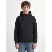 Jack & Jones Junior Softshelljacke "JJEBASIC ideal für Übergang, wasserabweisend" mit Kapuze unifarben, casual, regular fit, Kapuze