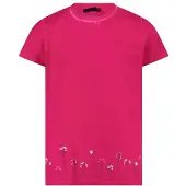 CMP - Girl's Slub Jersey T-Shirt - T-Shirt Gr 164 rosa