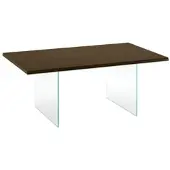 STONES Snooker - Fester Tisch (200 x 100 cm) aus braun wärmebehandelter Eiche