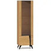 Petits-meubles VITRINE Soah Holz und Schwarz