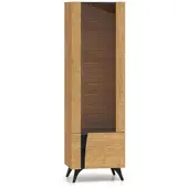 Petits-meubles VITRINE Soah Holz und Schwarz