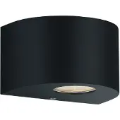 REALITY IMPORT Reality Leuchten LED Außen-Wandleuchte Rosario schwarz matt Up- & Downlight