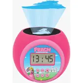 Super Mario Peach Projektionswecker mit Timer & 3-Farben-Projektion
