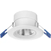 Opple LED-Einbauspot Chiara 541003589100 IP44 9W/927 675lm dim DA68 weiß schwenkb