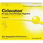 DERMAPHARM Ciclocutan 80mg/G Wirkstoffhaltiger Nagellack 6 G